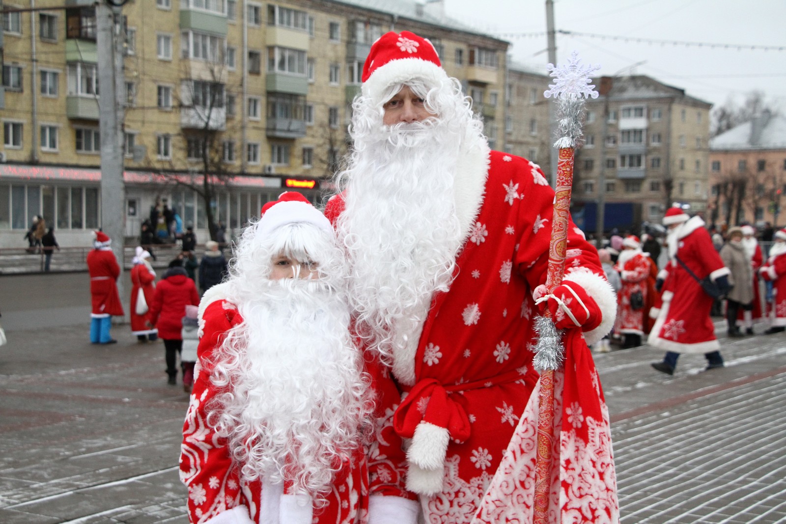 «НаШествие Дедов Морозов» в Рыбинске пройдет в новом формате