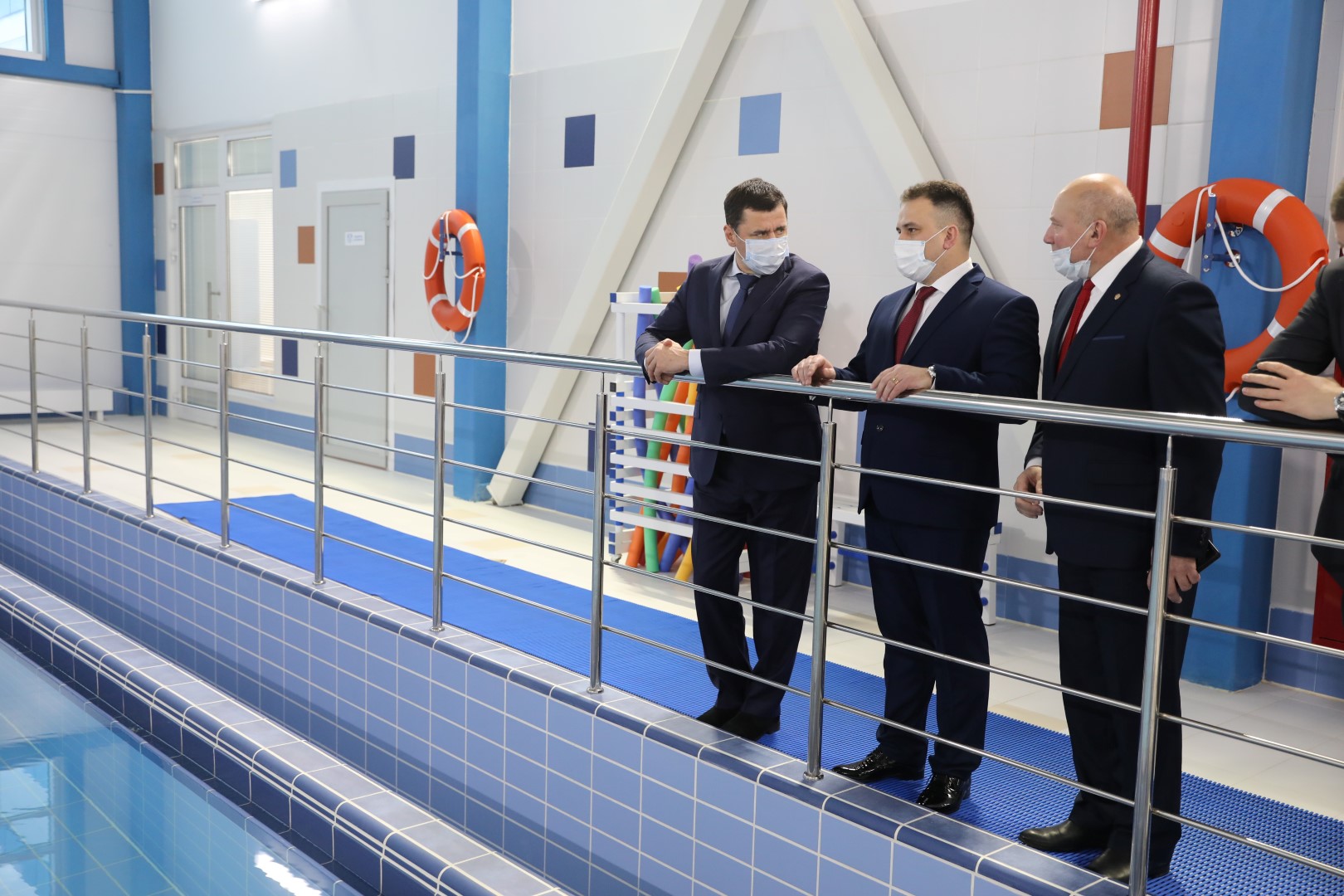 Дмитрий Миронов посетил новый спорткомплекс в Угличе