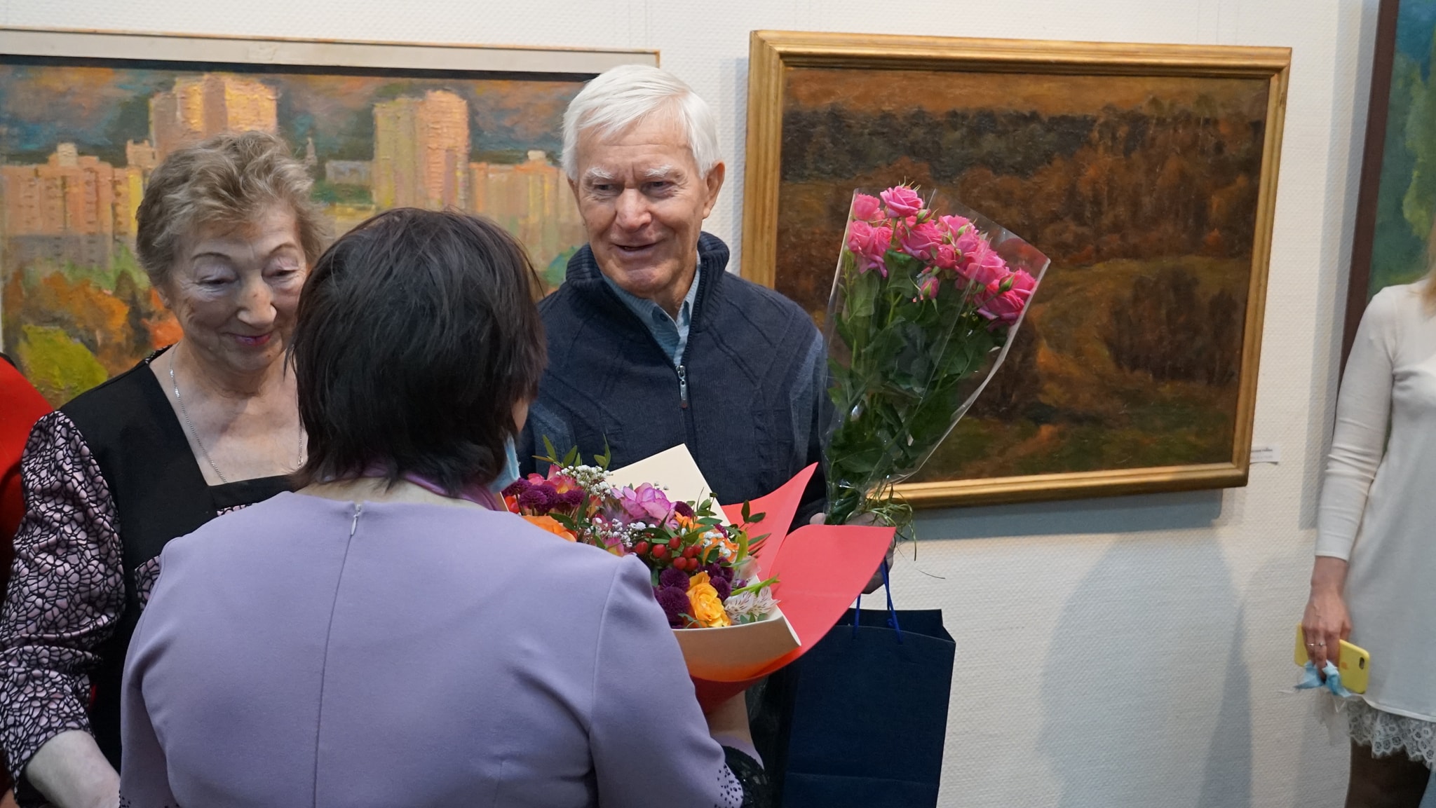Открылась юбилейная выставка Вячеслава Токмакова