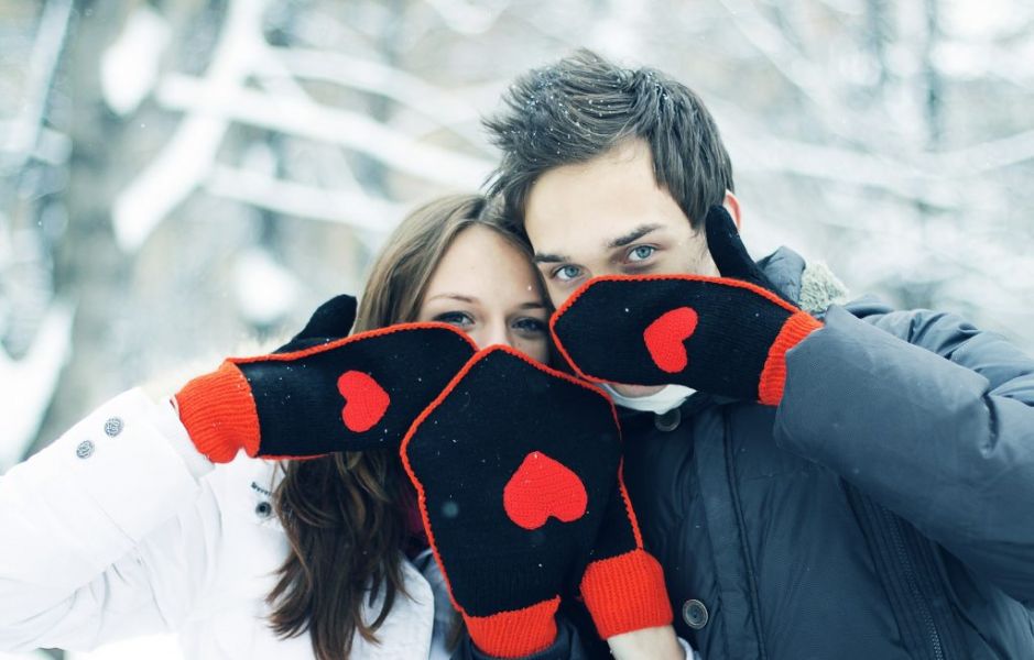 Влюбленные в центре Ярославля смогли бесплатно сделать тематические снимки ко Дню Святого Валентина