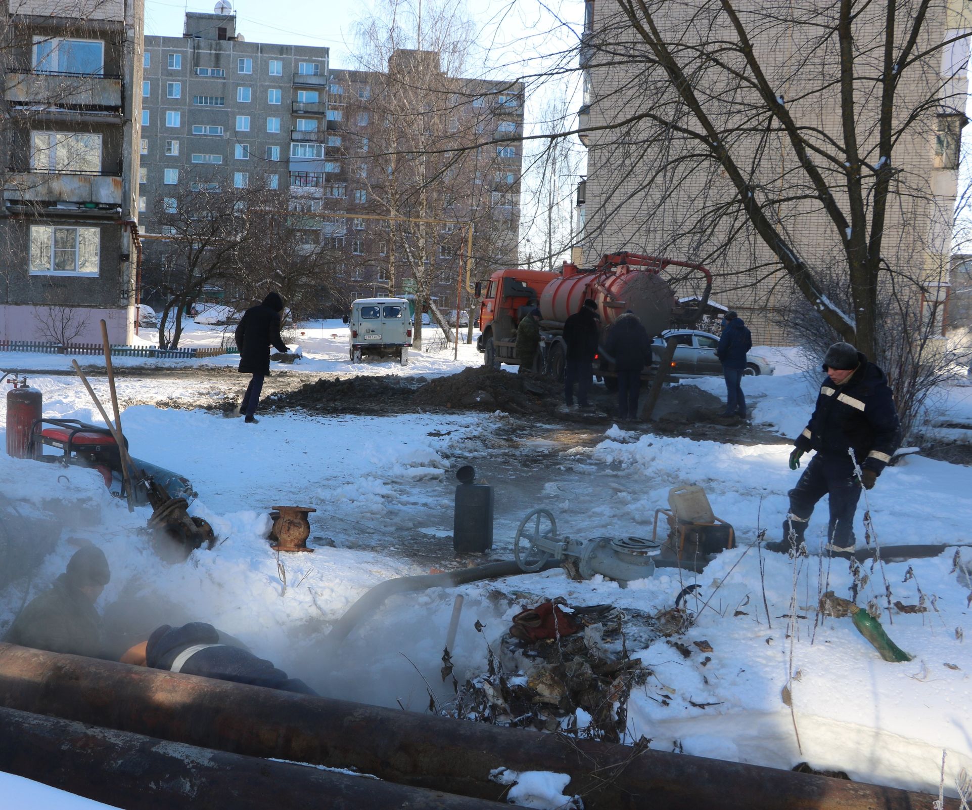 В Ростове определили критические дефекты на теплотрассах, из-за которых были проблемы с отоплением