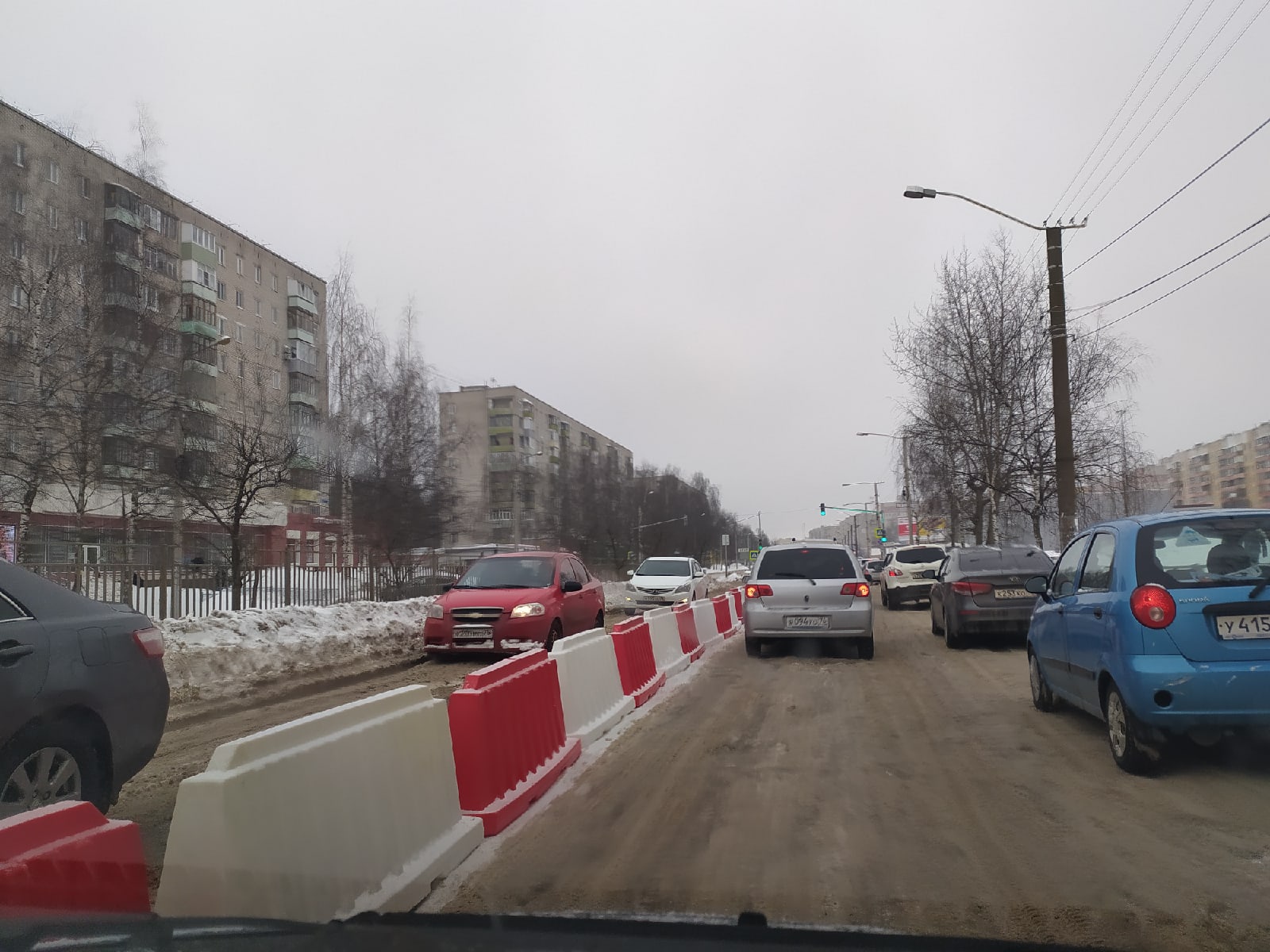 В Ярославле перекрыли второй участок проспекта Машиностроителей