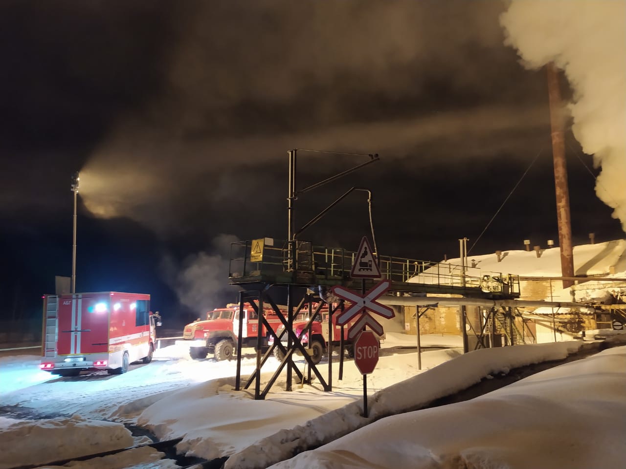 В Ярославской области при пожаре на заводе никто не пострадал