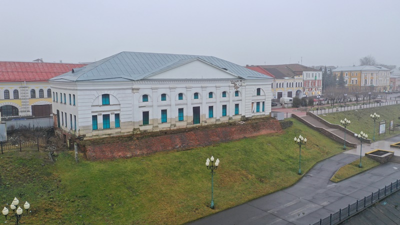 В Рыбинске к 950-летнему юбилею города восстановят фасад Лоцманской биржи
