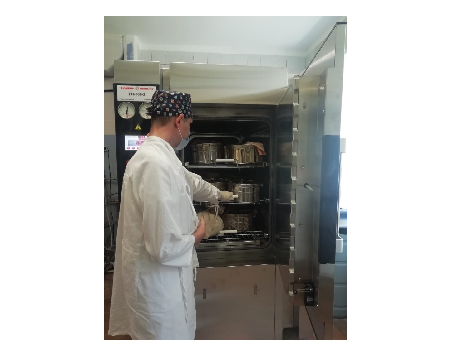 Завершается модернизация стерилизационного отделения больницы имени Соловьева