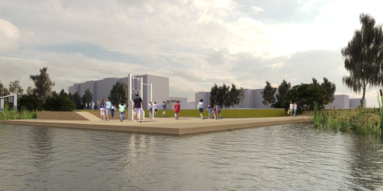 За Волгой построят новый спортивно-игровой комплекс: мэр Ярославля показал, как будет выглядеть Озерная гривка