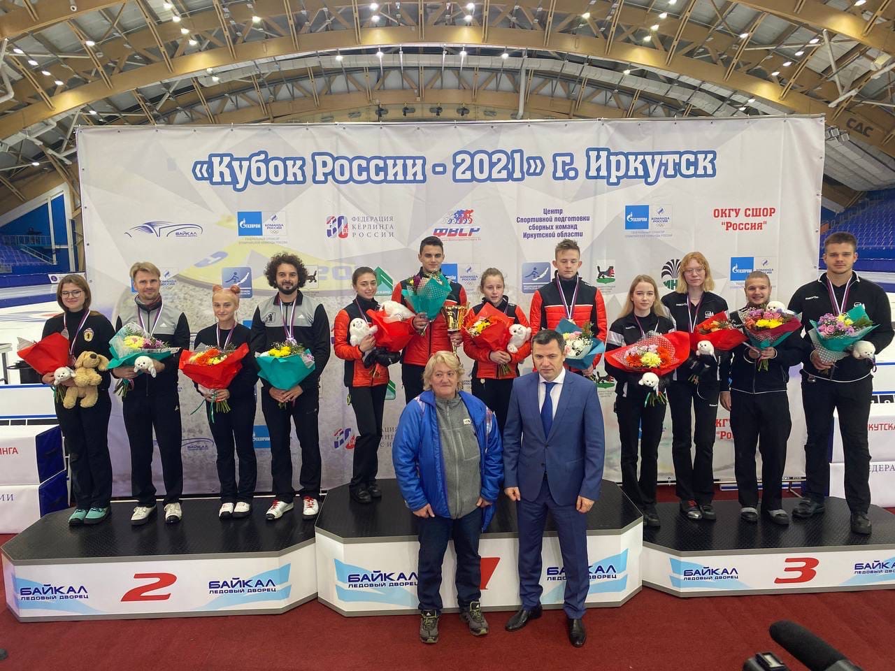 Ярославские керлингисты стали серебряными призерами Кубка России