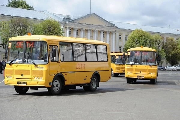 В Ярославскую область поступит 53 новых школьных автобуса