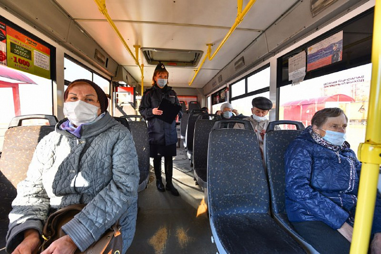 Водителей общественного транспорта в Ярославле наказали за несоблюдение масочного режима