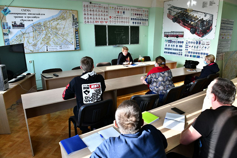 В Ярославле набирают и обучают водителей автобусов