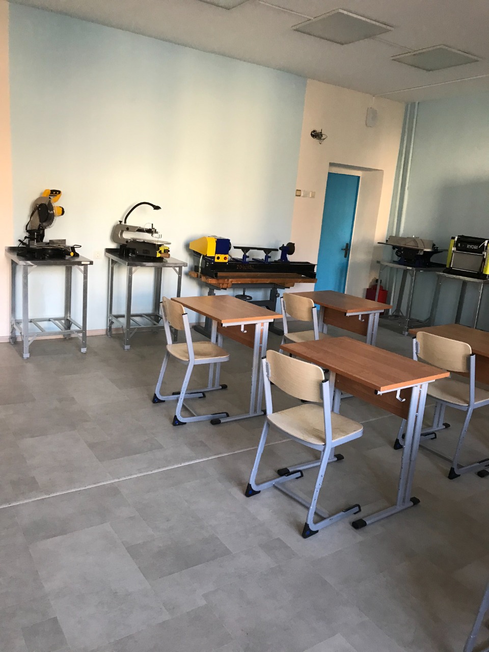 В Багряниковской школе-интернате завершились поставки оборудования для мастерских