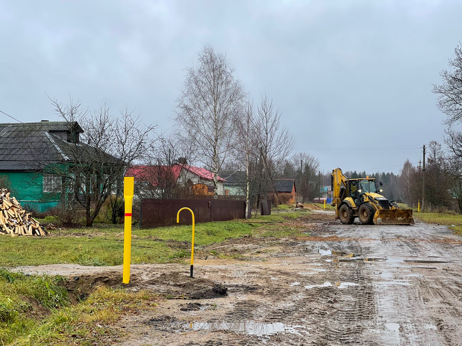 Распределительные газовые сети построены в селе Горинском Даниловского района