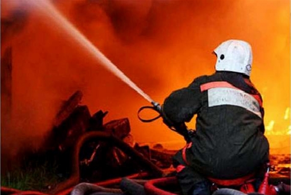 В Рыбинске при пожаре в жилом доме погиб человек