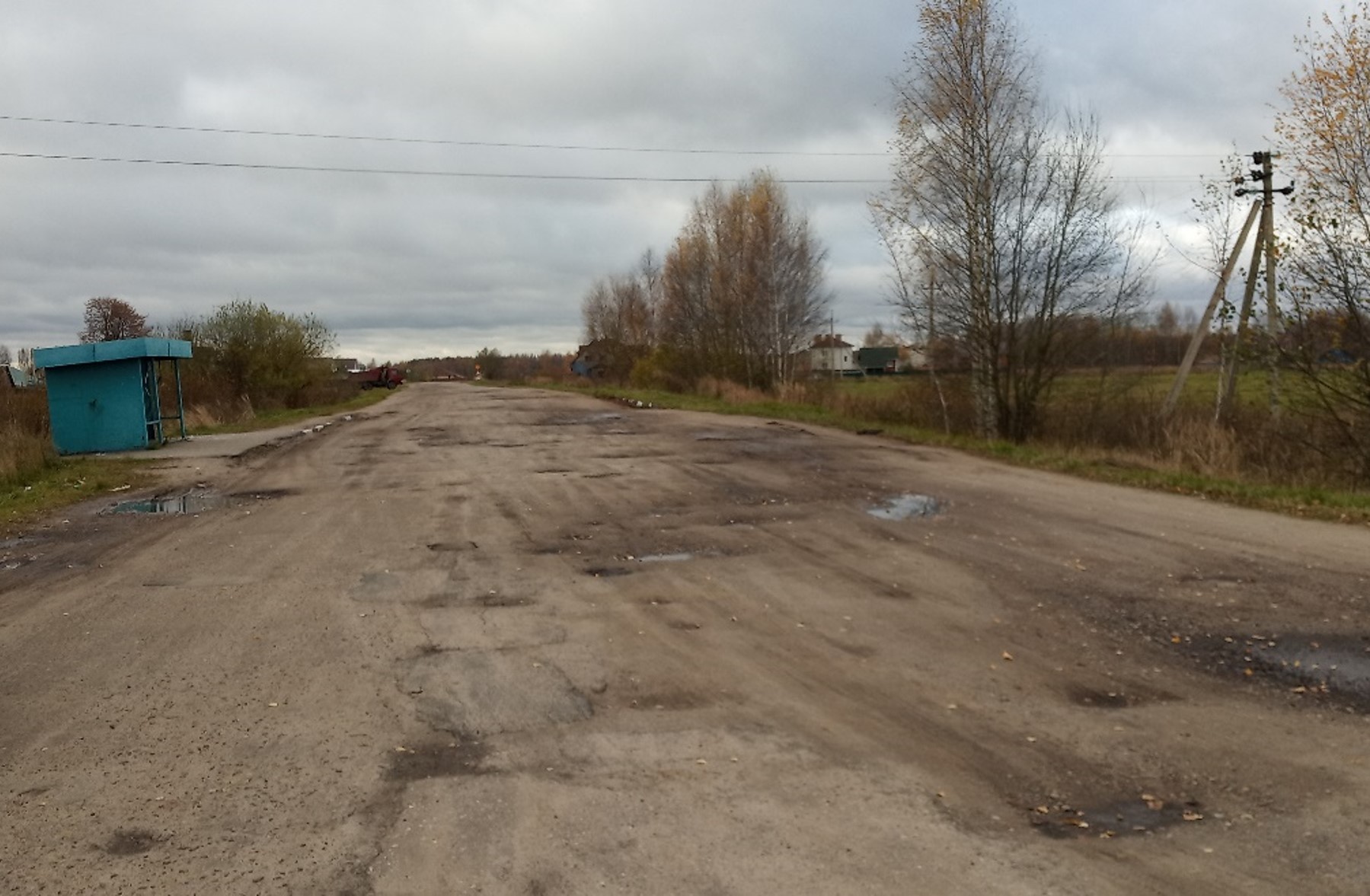 Дорогу до села Прусово под Ярославлем отремонтируют в следующем году