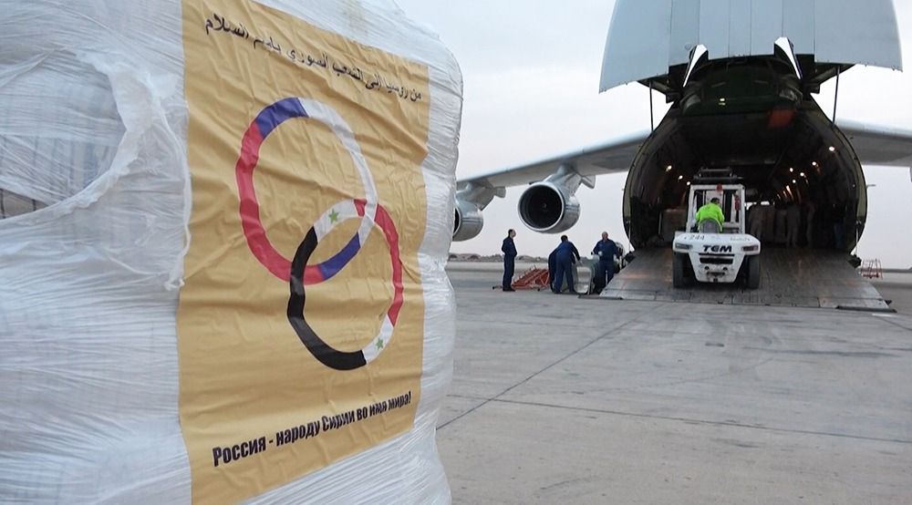 17 тонн гуманитарного груза направили в Сирию из Ярославской области