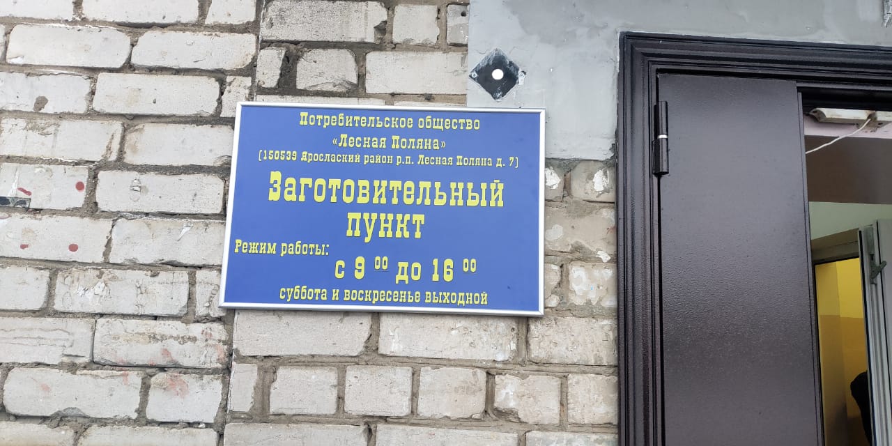 Шестой заготовительный пункт открыли в Ярославской области