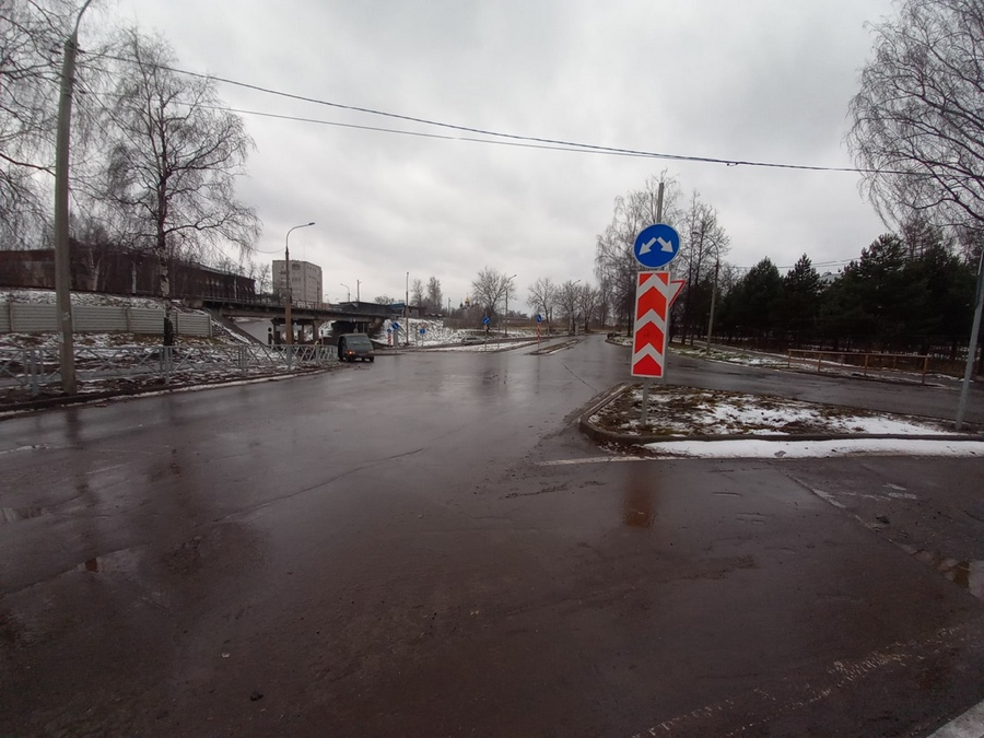 В Рыбинске на транспортной развязке организуют новую схему движения