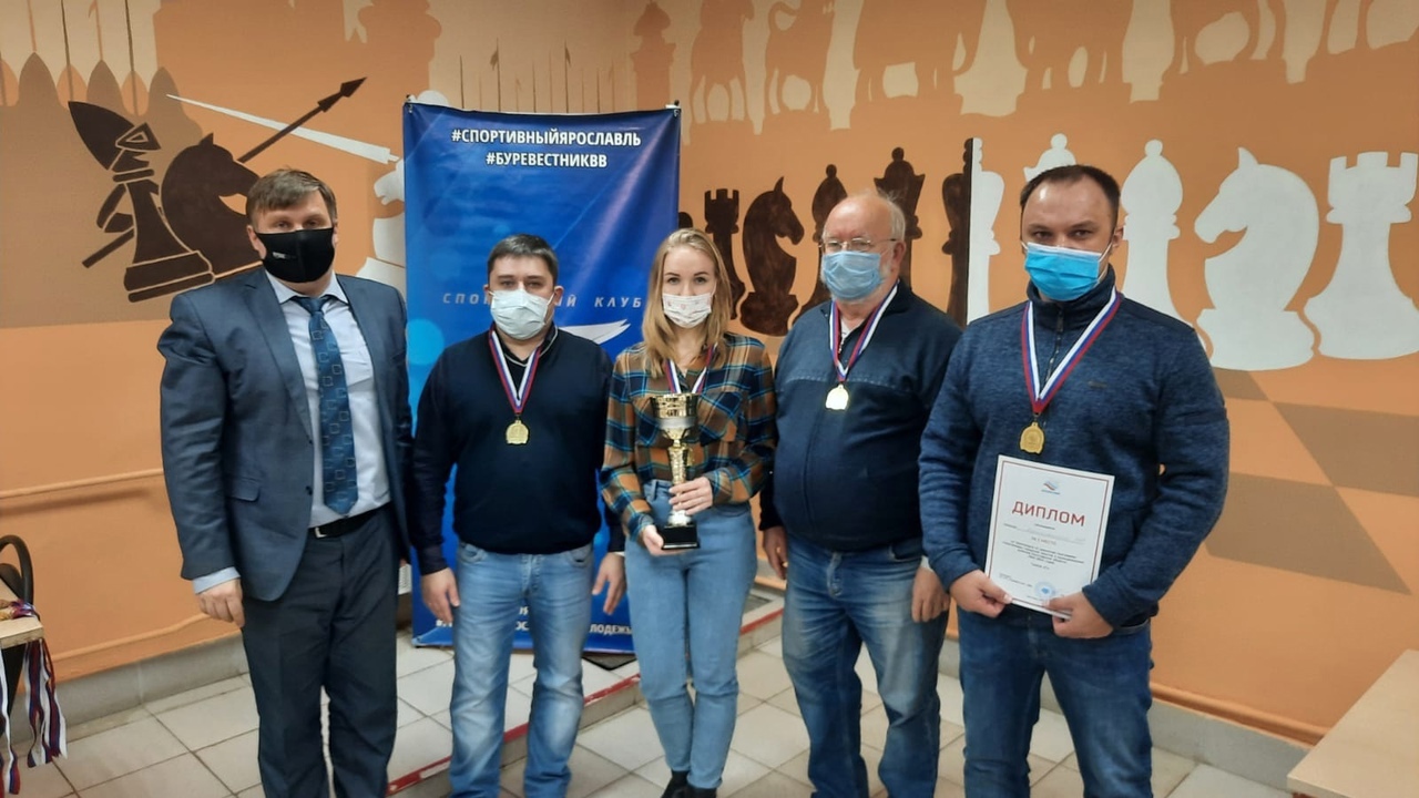 Определены победители чемпионата по шахматам среди команд Ярославской области