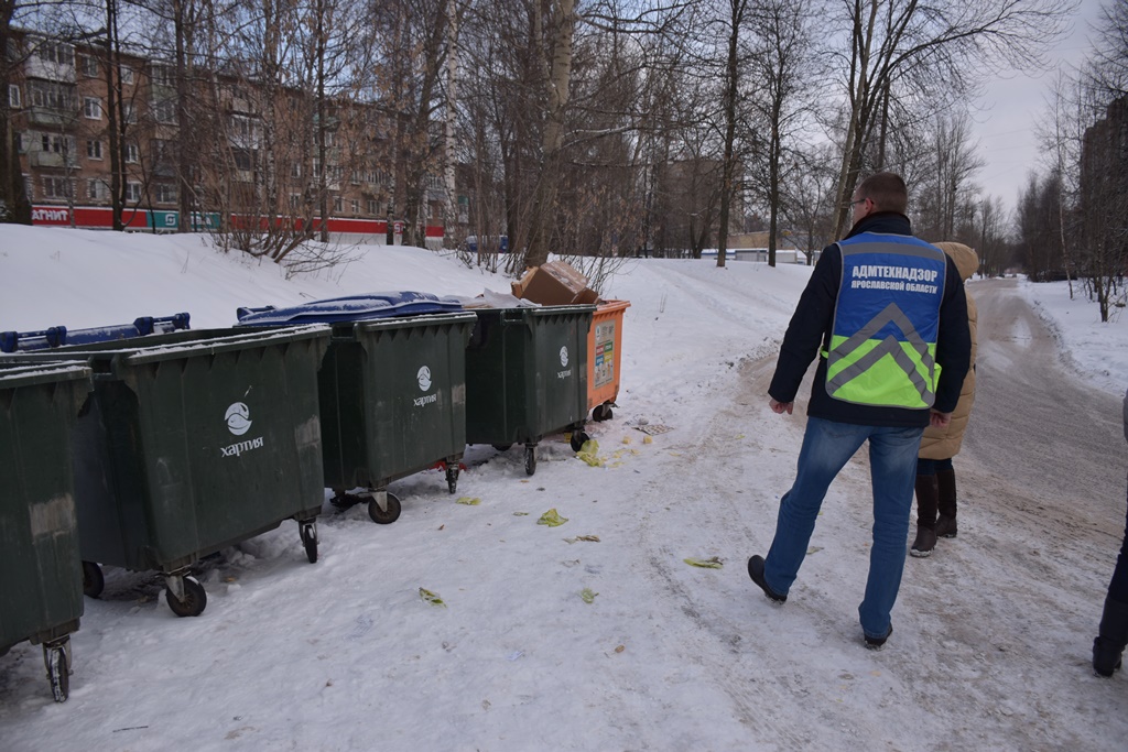 Благодаря жителям Ярославской области более 200 нарушений правил содержания контейнерных площадок пресечено с начала года