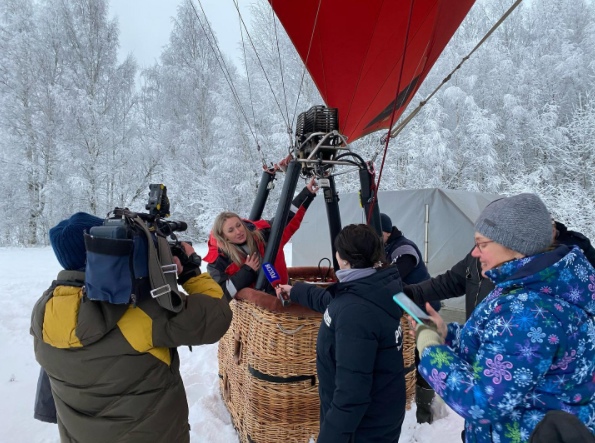 Ярославна побила рекорд России по высоте полета на аэростате