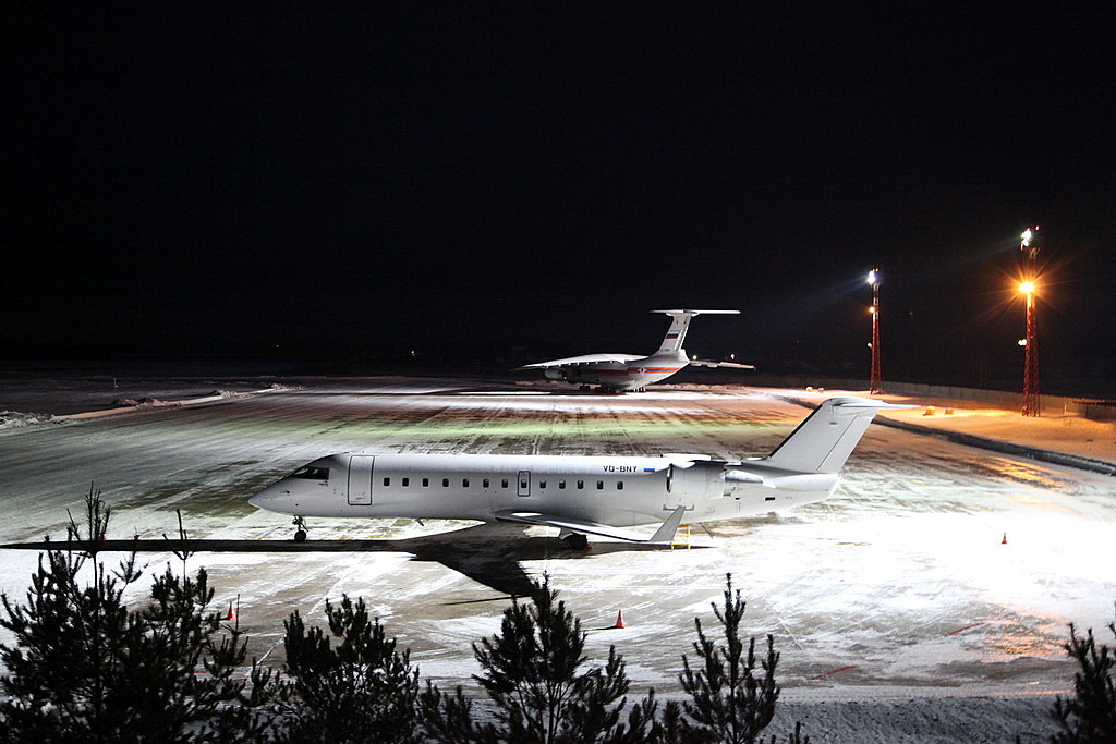 Услугами аэропорта Туношна в новогодние каникулы воспользовались 2,6 тысячи человек