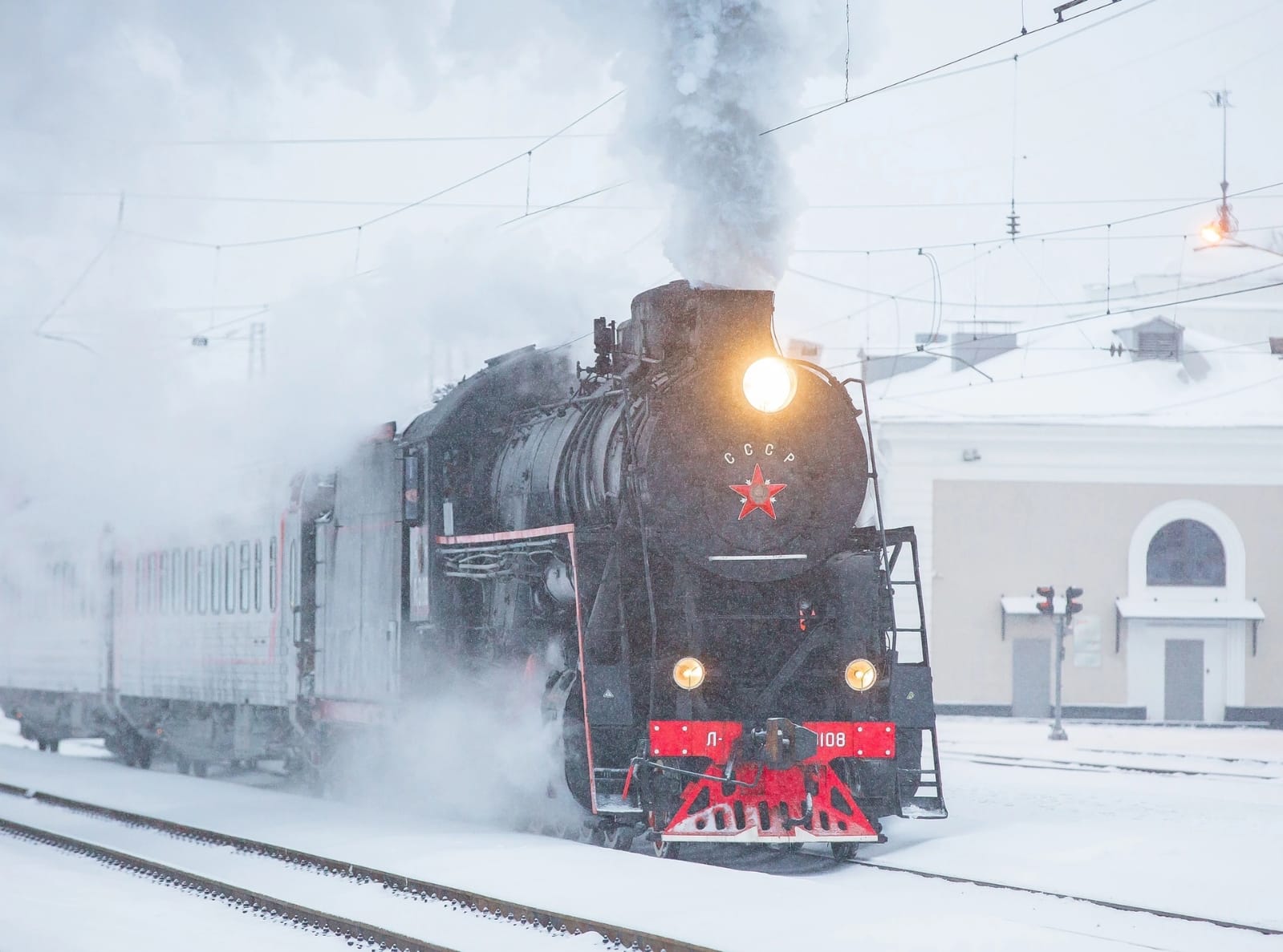 Курсирующий между Ярославлем и Рыбинском ретросостав на паровозной тяге возобновит рейсы 15 января