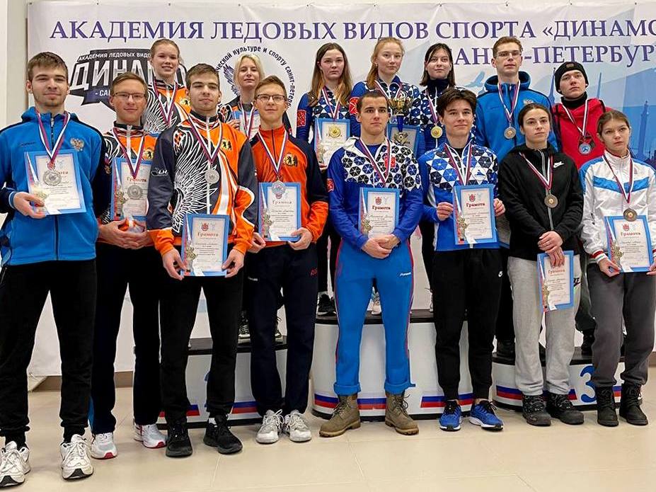 Рыбинские конькобежцы завоевали медали на Кубке России