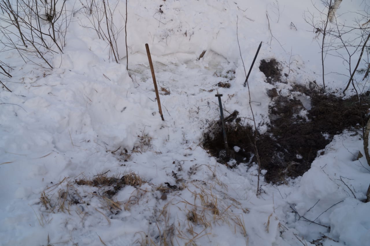 Двое жителей Ярославской области сознались в убийстве семилетней давности и показали, где закопан труп