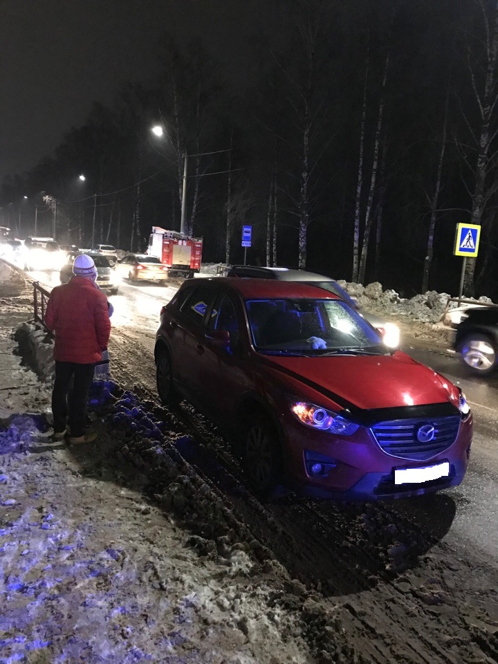 В Рыбинске женщина на иномарке сбила пешехода на «зебре»