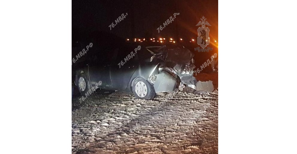 В результате столкновения двух иномарок в Ярославле пострадал мужчина