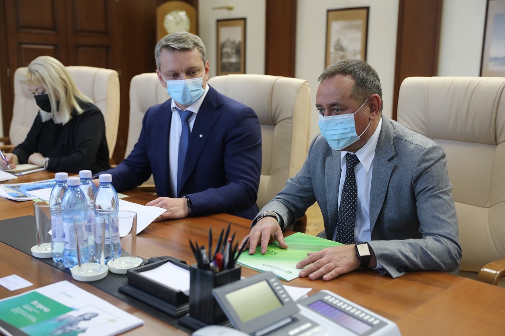 Михаил Евраев обсудил с руководством Сбербанка внедрение новых цифровых проектов в Ярославской области