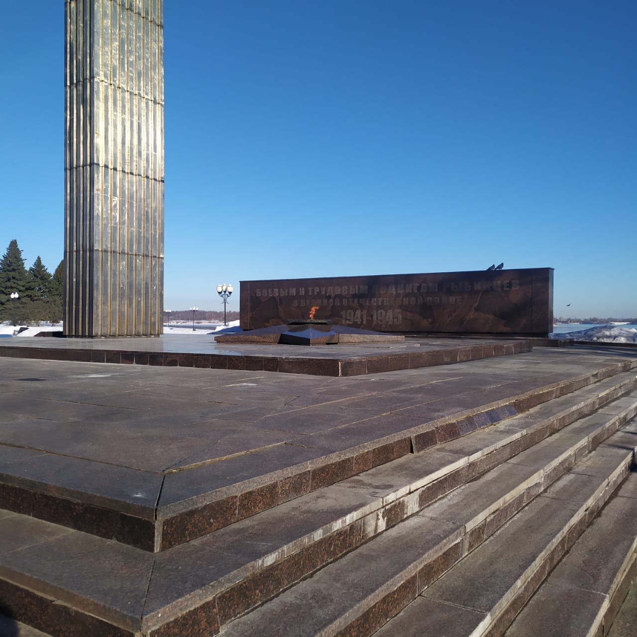 В Рыбинске проведут косметический ремонт мемориала «Огонь Славы»