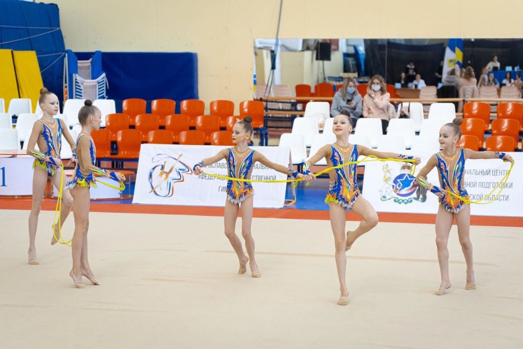 Сборная Ярославской области завоевала 66 медалей на межрегиональных соревнованиях по художественной гимнастике