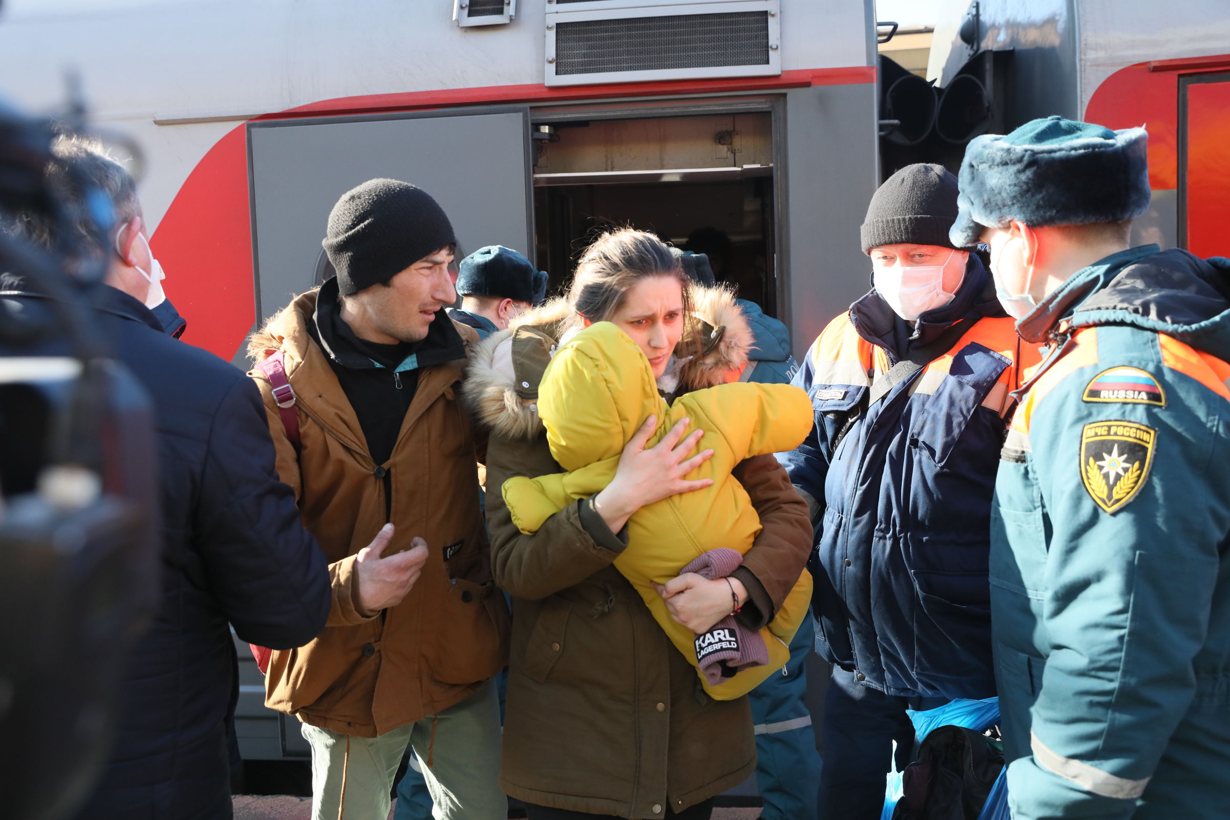 В Ярославле встретили 480 беженцев из Донецкой области