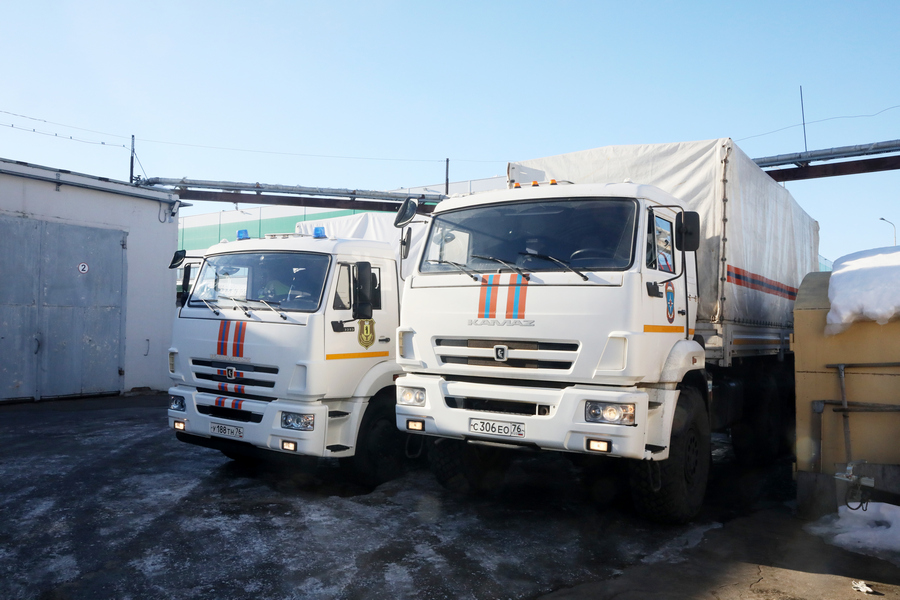 В Рыбинске готовят к отправке очередную партию гуманитарной помощи для Донбасса