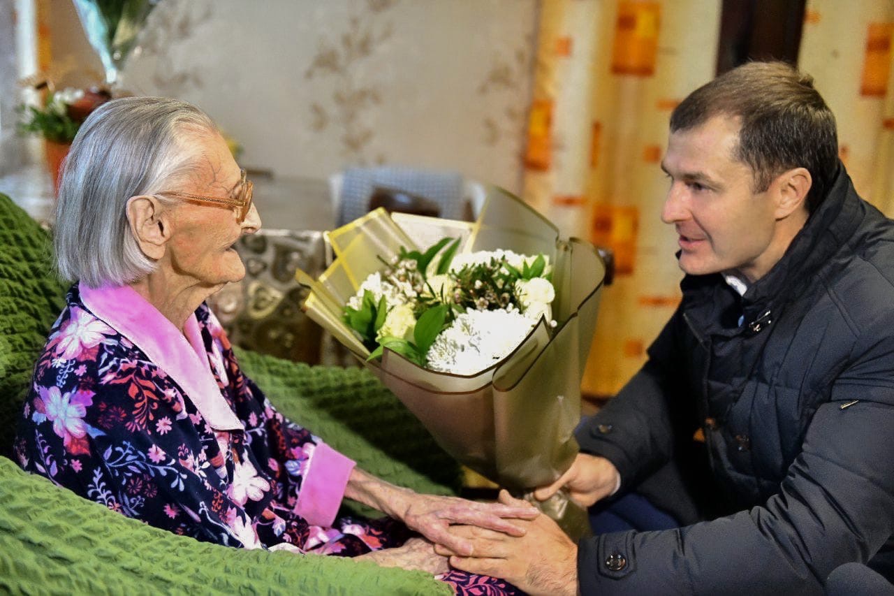 Ярославская трактористка, ветеран войны отметила свое 100-летие