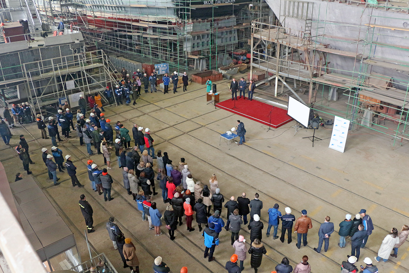 Судостроительный завод Рыбинска более чем на треть увеличил выработку в рамках нацпроекта