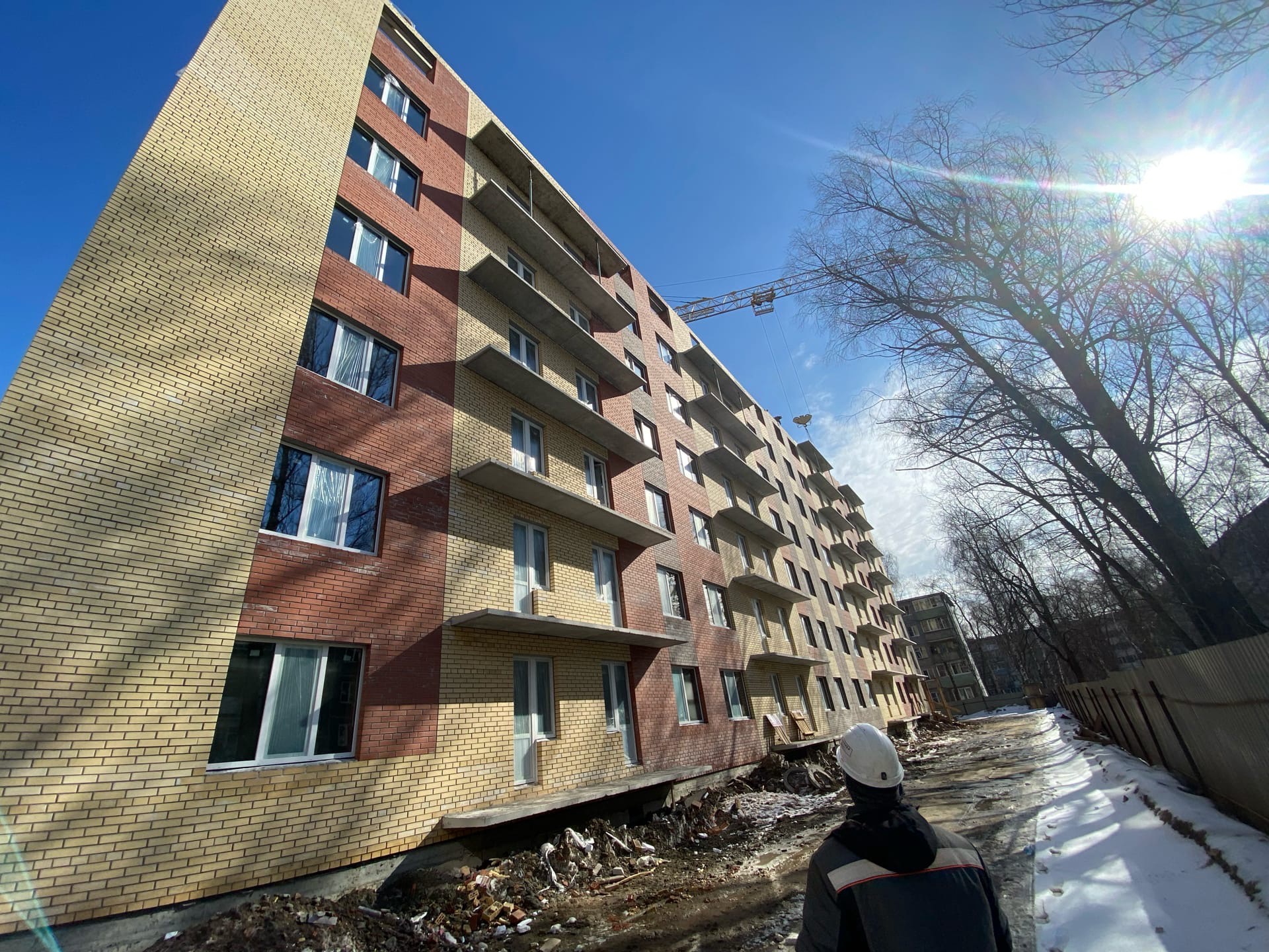 Дом под расселение аварийного жилья в Ярославле планируют сдать раньше срока