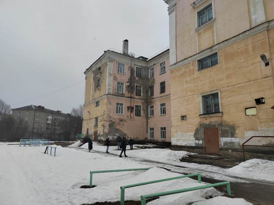 В Рыбинске полностью отремонтируют фасад школы №3