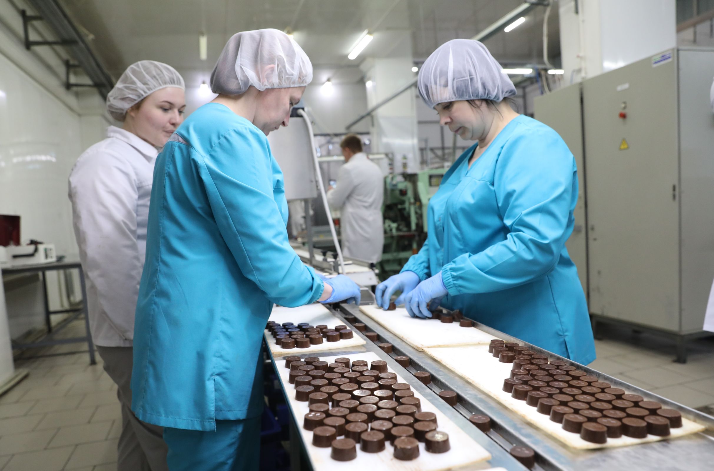Михаил Евраев обсудил с руководством шоколадной фабрики развитие в условиях экономических санкций