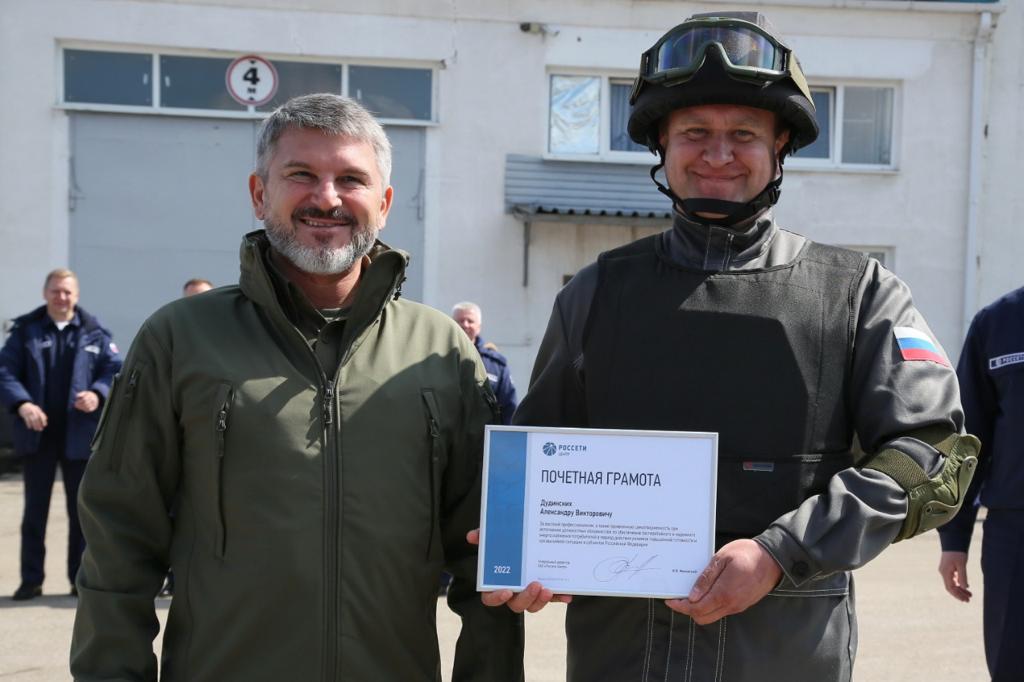 Игорь Маковский: энергетики Россети Центр при выполнении служебного долга проявляют настоящие мужество и героизм