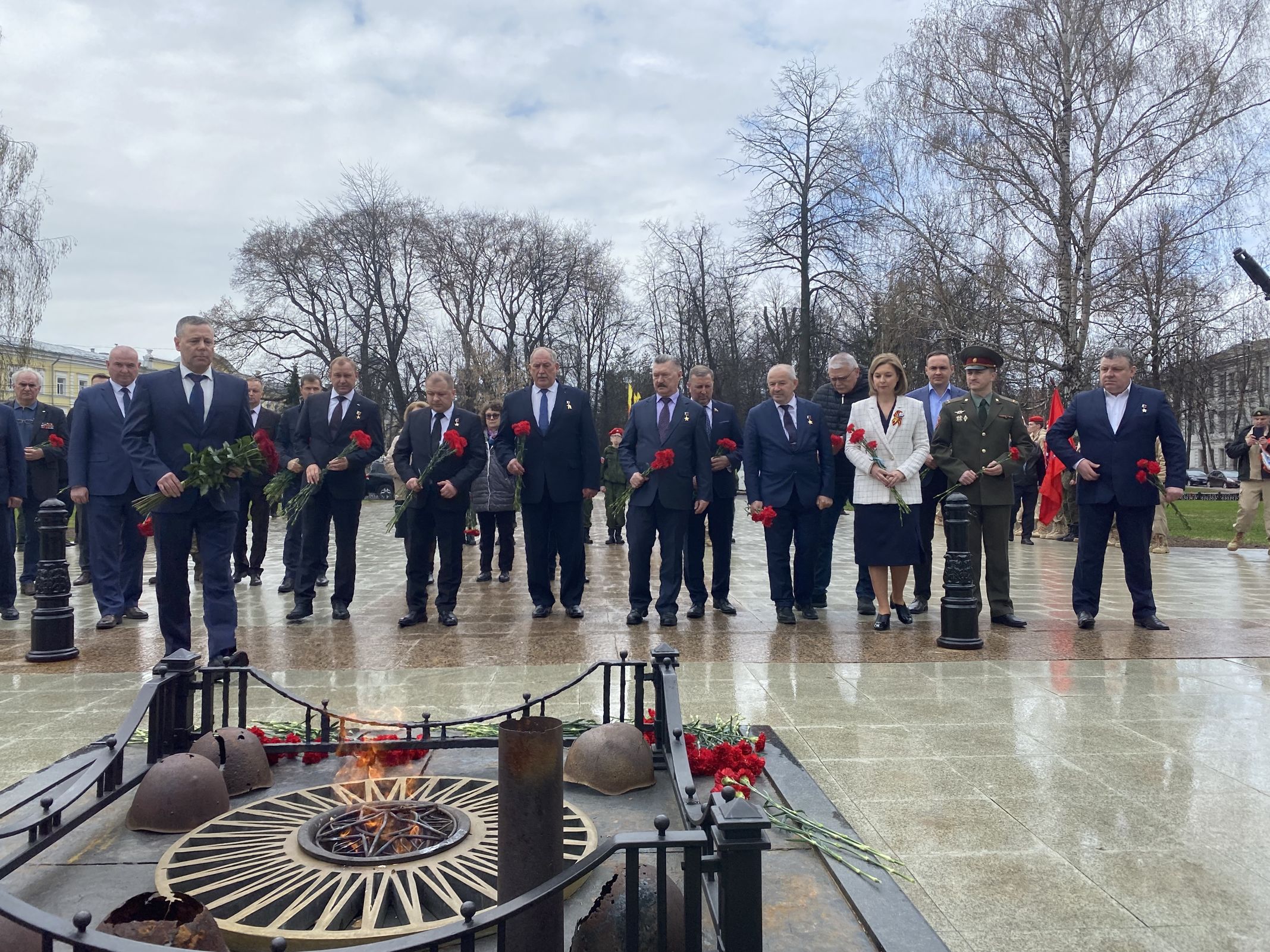 В Ярославль в рамках патриотической акции прибыли Герои России