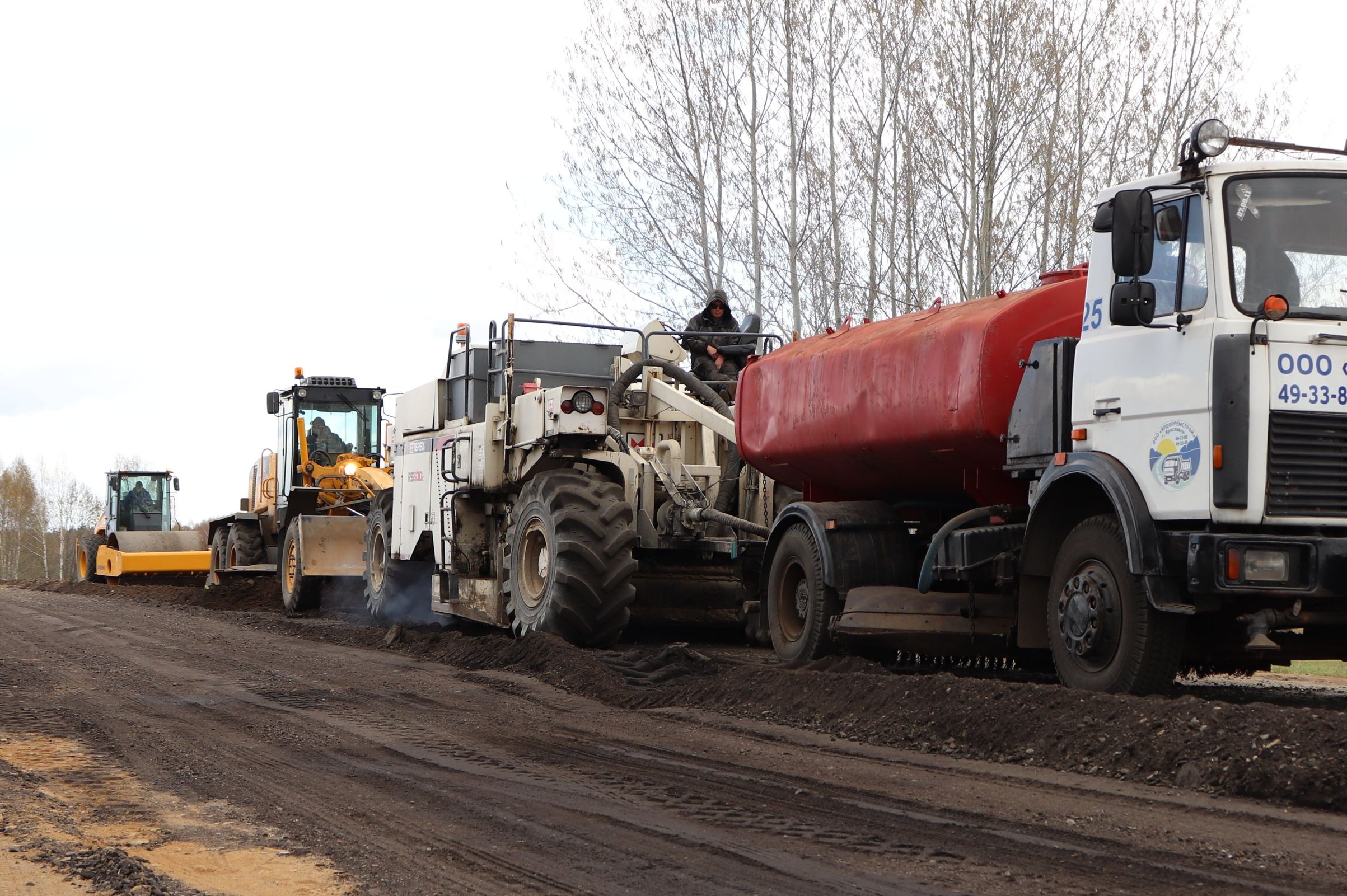 Ремонт дороги в Прусово в Ярославской области завершат к концу июня