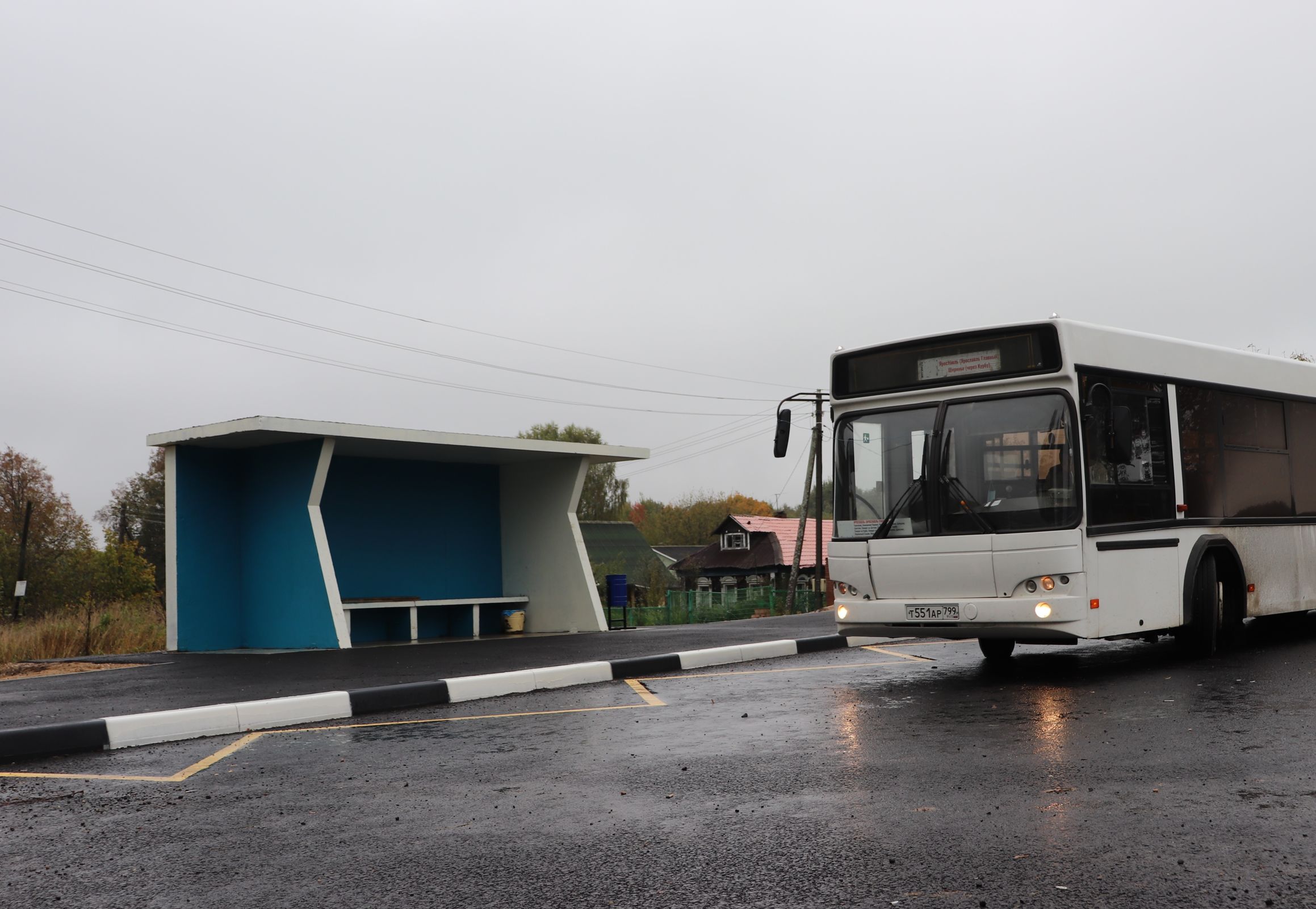 Автобусы четырех межмуниципальных маршрутов в Ярославской области будут делать дополнительную остановку
