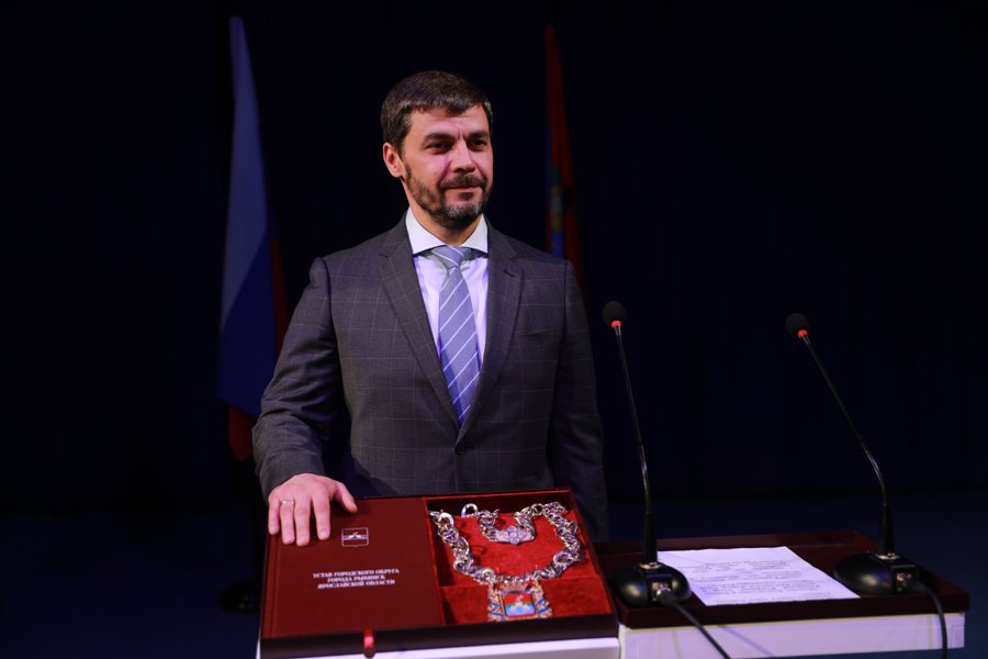 В Рыбинске прошла церемония инаугурации главы города