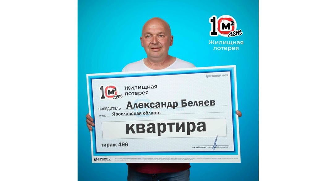 В Ярославской области работник водоканала выиграл более 3 млн рублей