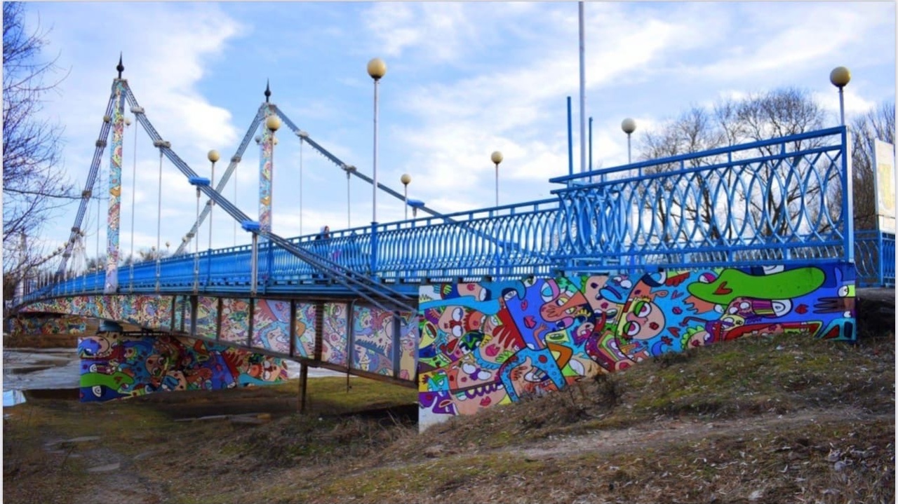 В Ярославле предложили расписать мост на Даманский остров
