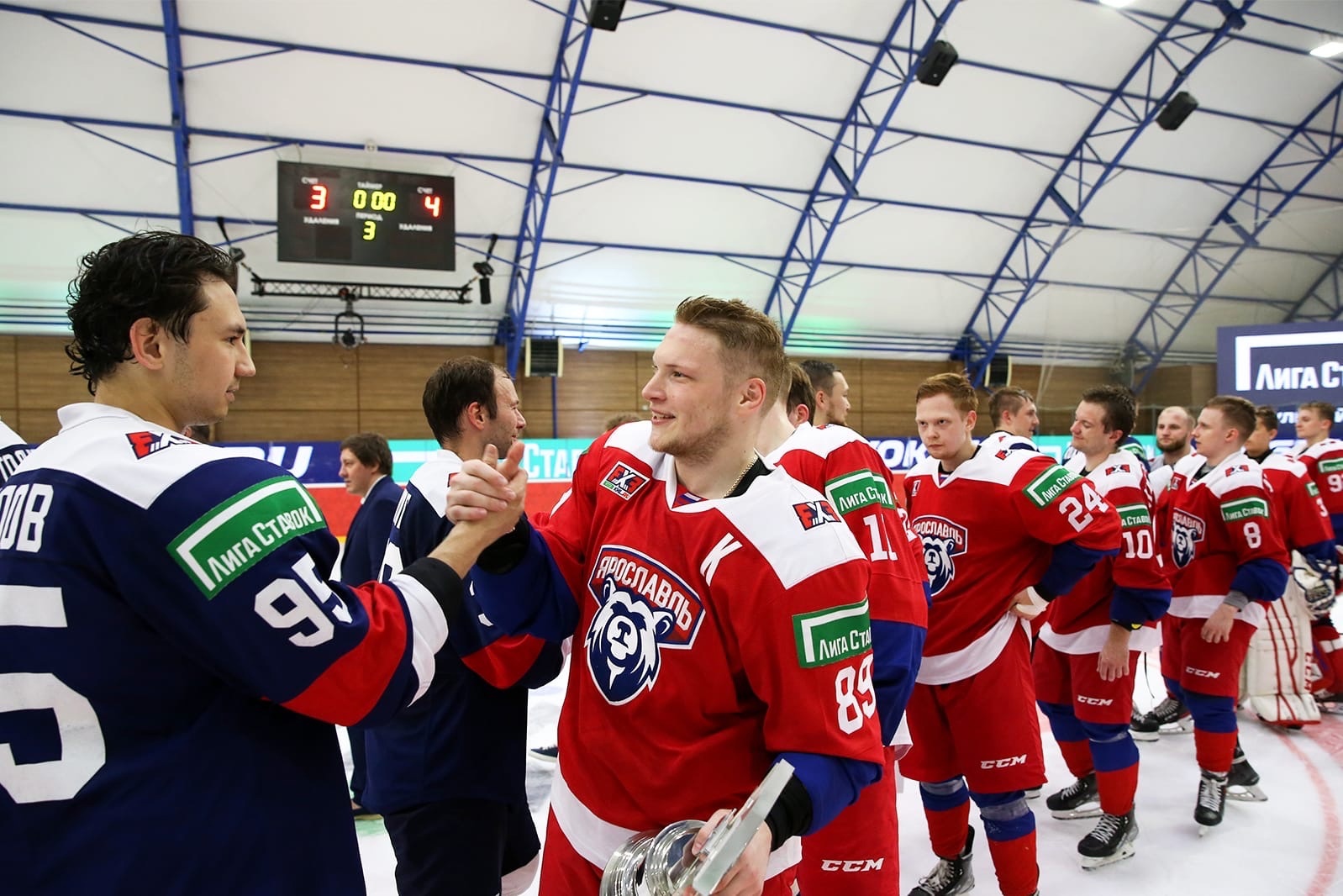 Ярославская команда выиграла чемпионат по хоккею в формате 3 на 3