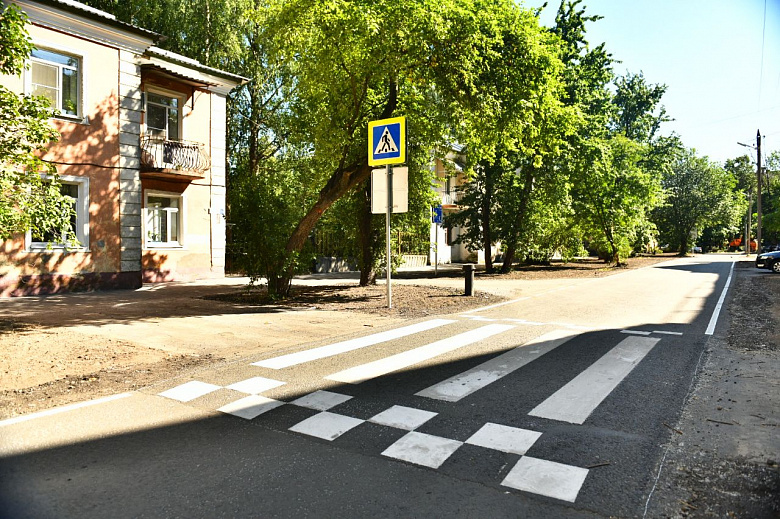 В Ярославле отремонтировали улицу Лизы Чайкиной
