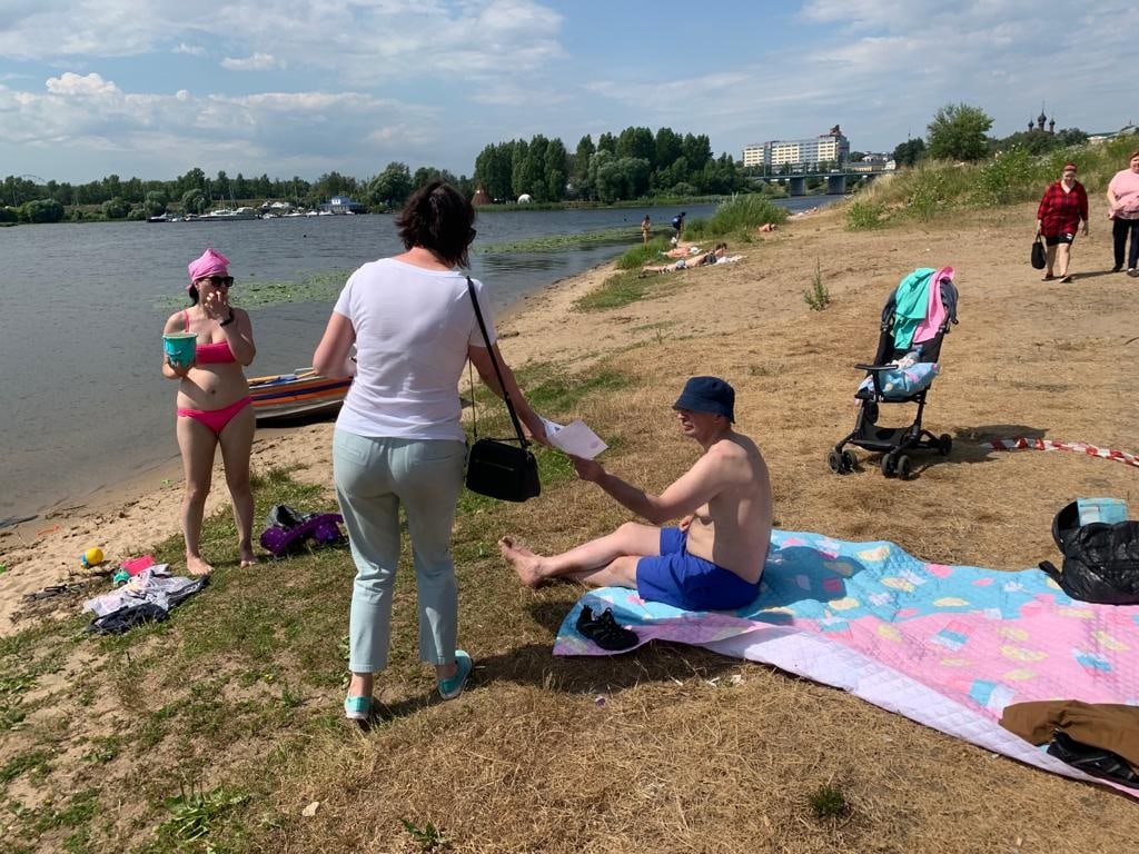 В Ярославле прошел рейд по запрещенным для купания пляжам